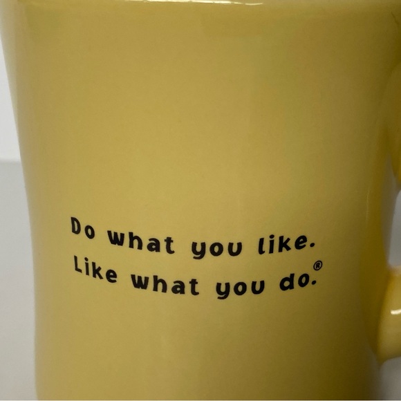Life is Good Coffee Cup Mug Dad Adirondack Chair Yellow Father’s Day Relax - Picture 5 of 12